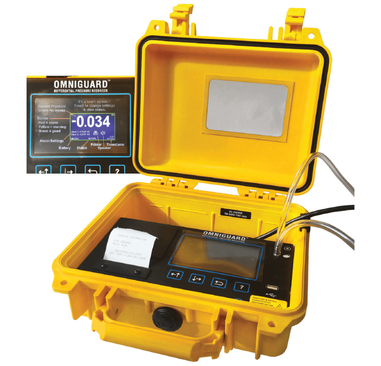 OmniClean OmniGuard 6 Differential Pressure Monitor